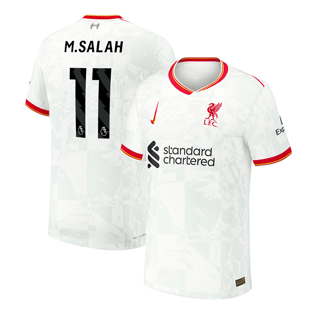 M.SALAH #11 Liverpool Third Away Soccer Jersey 2024/25 Player Version