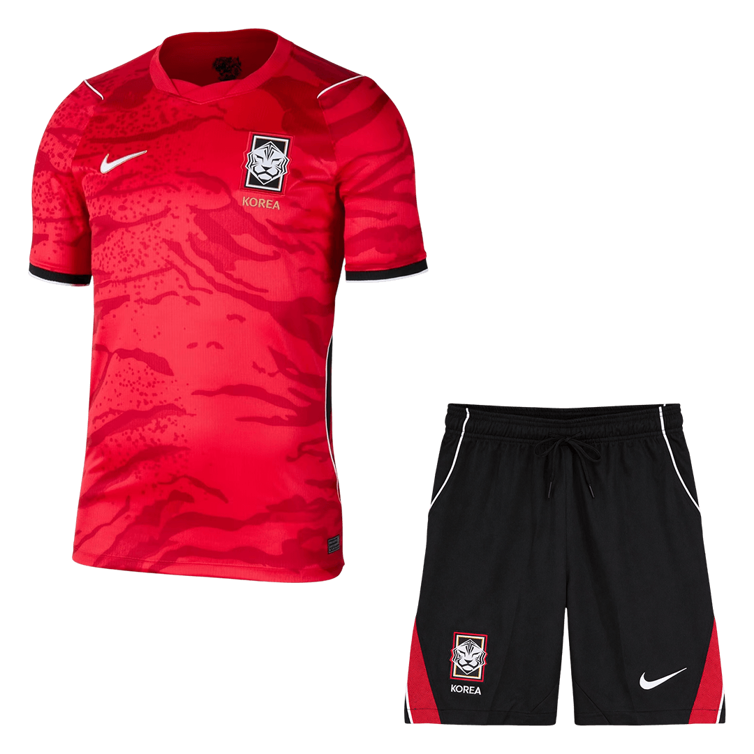 South Korea Home Soccer Jersey Kit(Jersey+Shorts) 2026