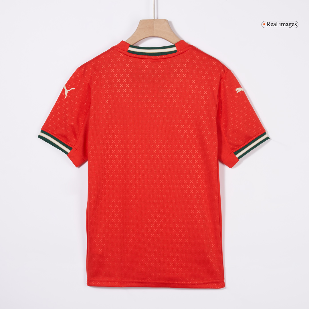Kid's Portugal Home Soccer Jersey Kit(Jersey+Shorts) 2025 - Image 5