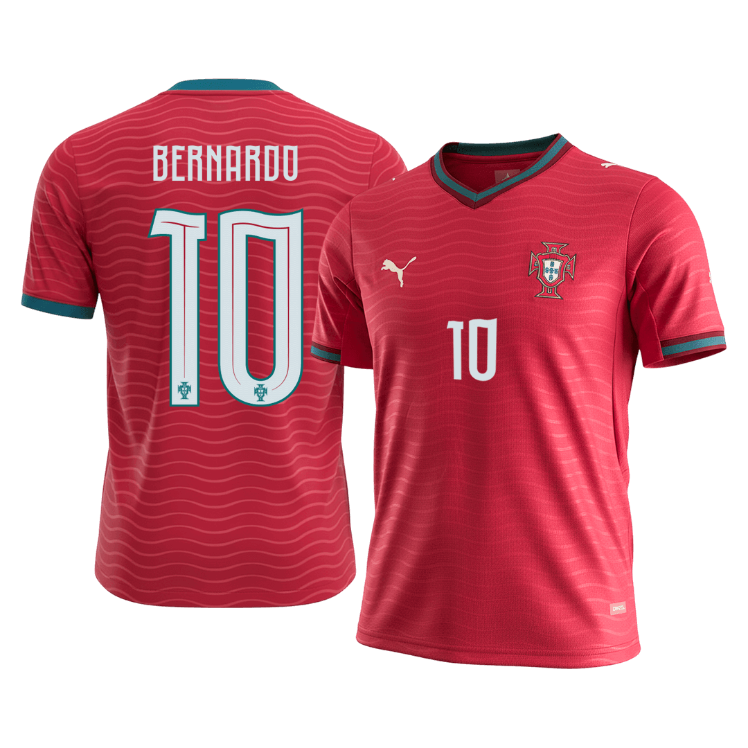 BERNARDO #10 Portugal Home Soccer Jersey 2026