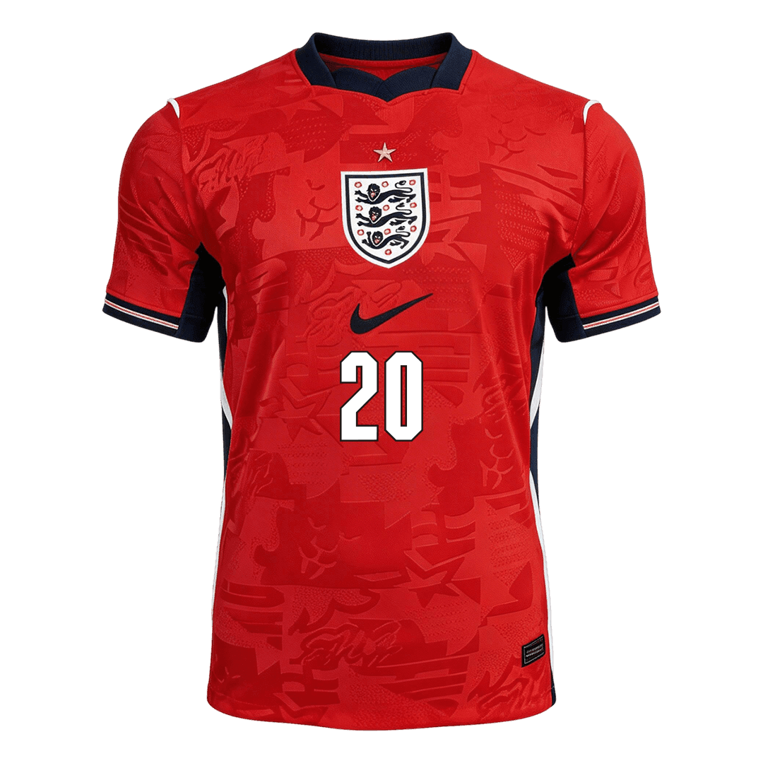 PALMER #20 England Away Soccer Jersey 2026 Player Version - Image 3