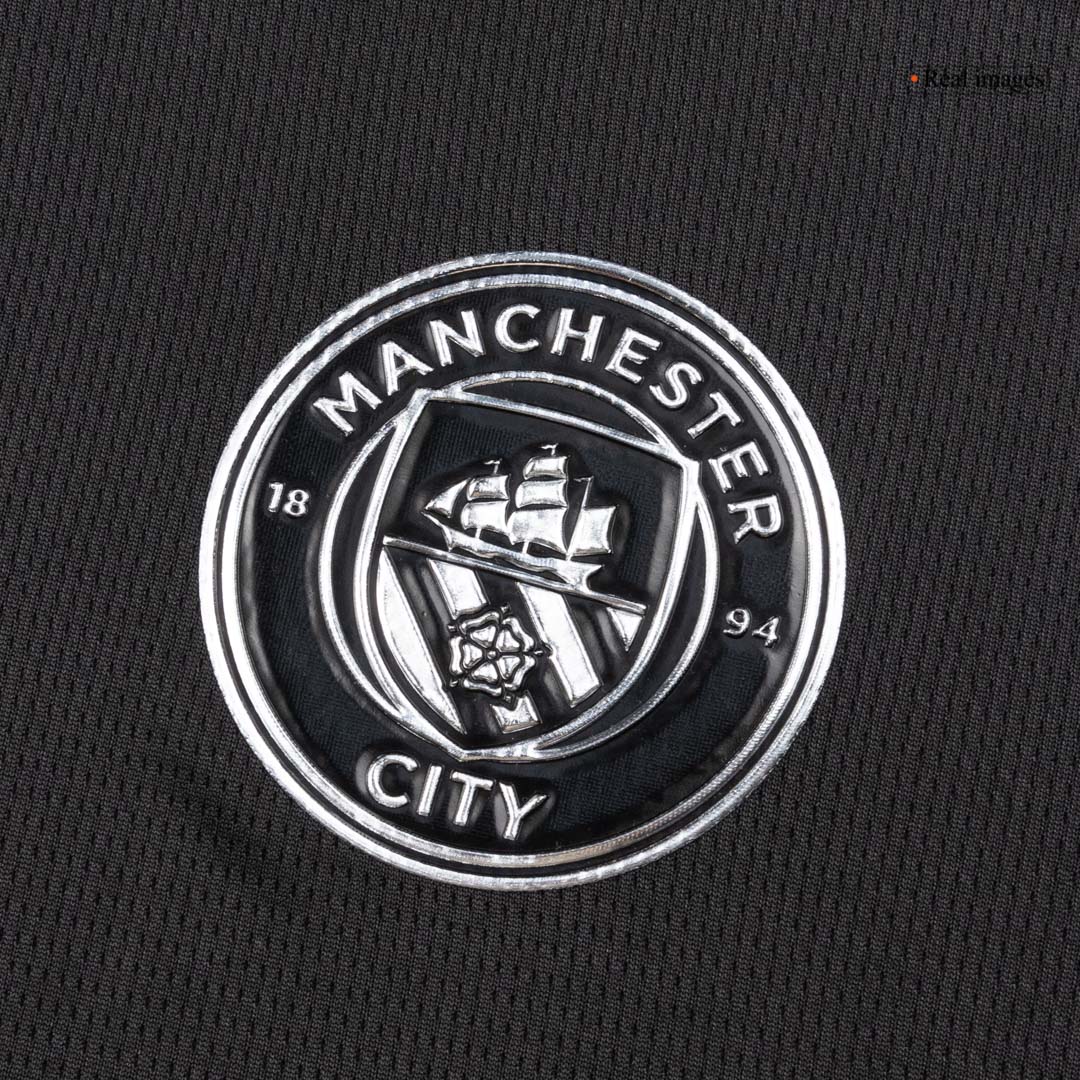 Manchester City Away Long Sleeve Soccer Jersey 2025/26 - Image 6