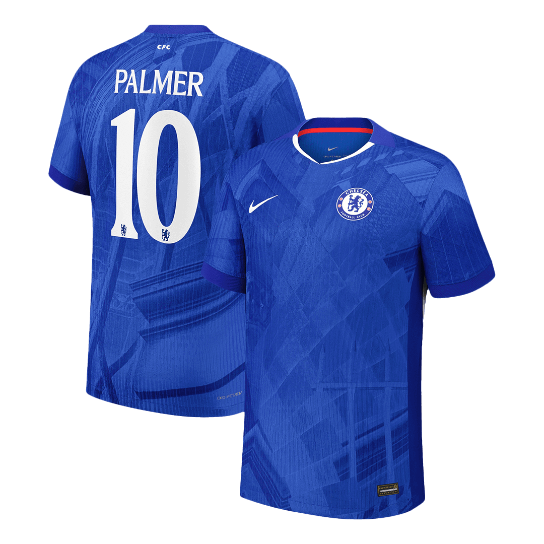 PALMER #10 Chelsea Home Soccer Jersey 2025/26 - UCL Player Version