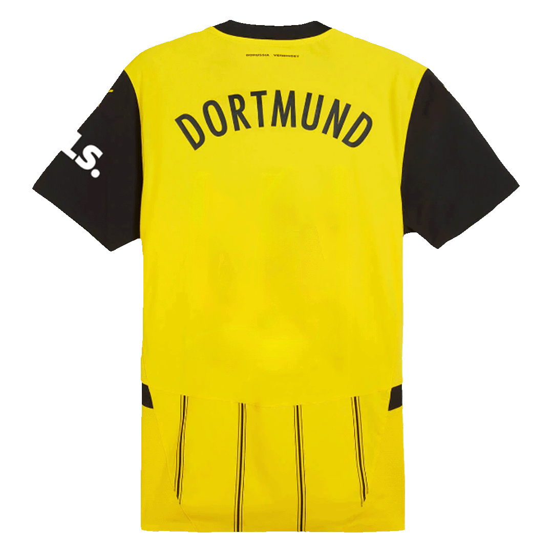 Borussia Dortmund Home Soccer Jersey 2024/25 - Image 2