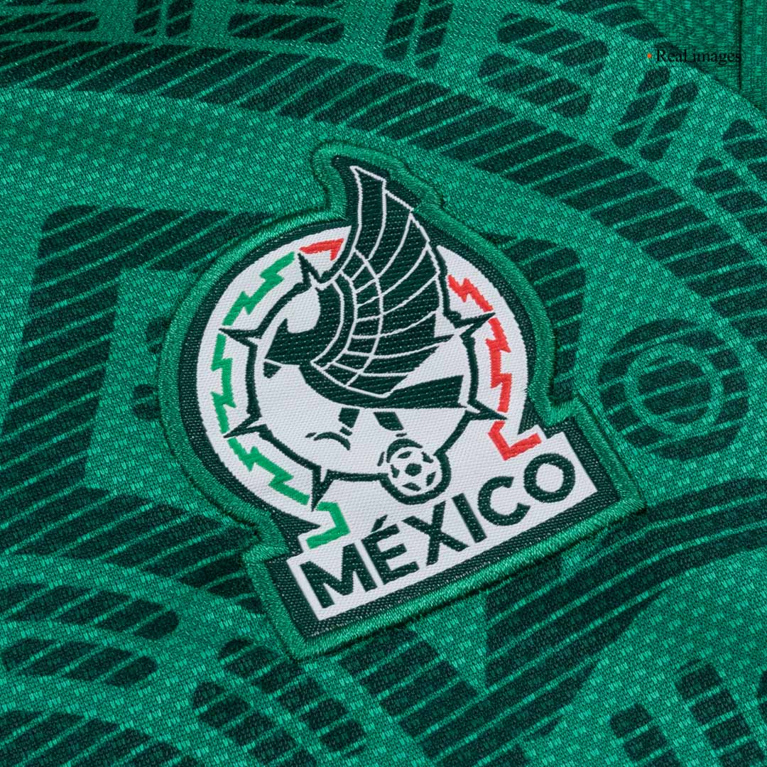 Kid's Mexico Home Soccer Jersey Kit(Jersey+Shorts+Socks) 2025/26 - Image 5
