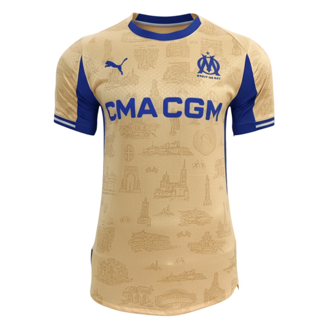 Marseille Fourth Away Soccer Jersey 2025/26 Player Version