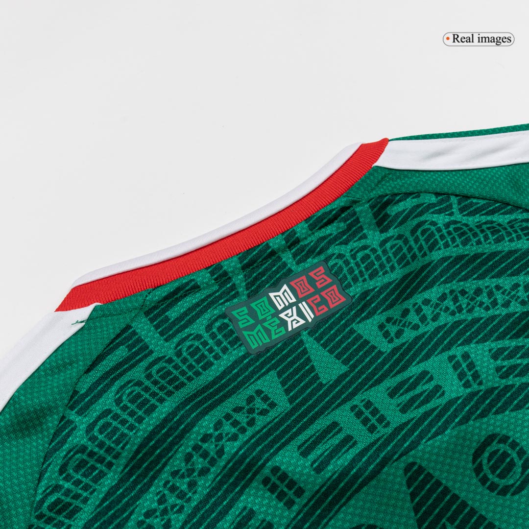 Kid's Mexico Home Soccer Jersey Kit(Jersey+Shorts+Socks) 2025/26 - Image 8