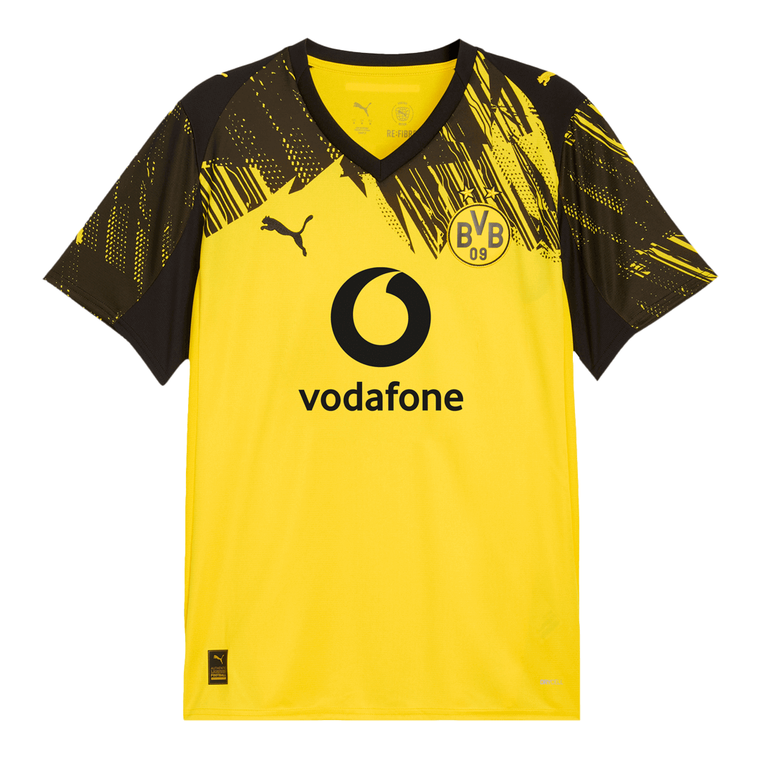 Borussia Dortmund Home Soccer Jersey Kit(Jersey+Shorts) 2025/26 - Image 4