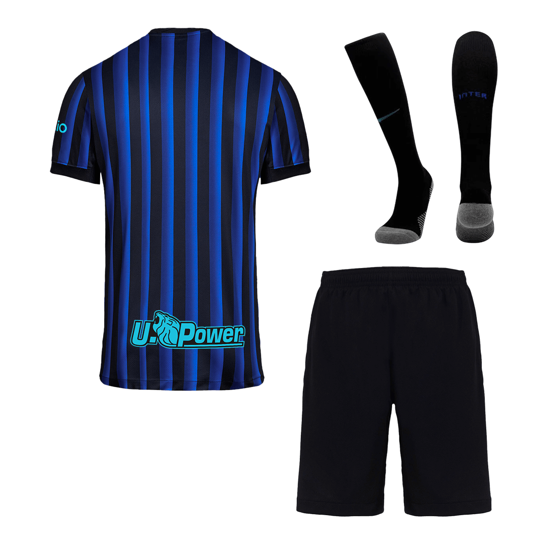 Inter Milan Home Soccer Jersey Kit(Jersey+Shorts+Socks) 2025/26 - Image 2