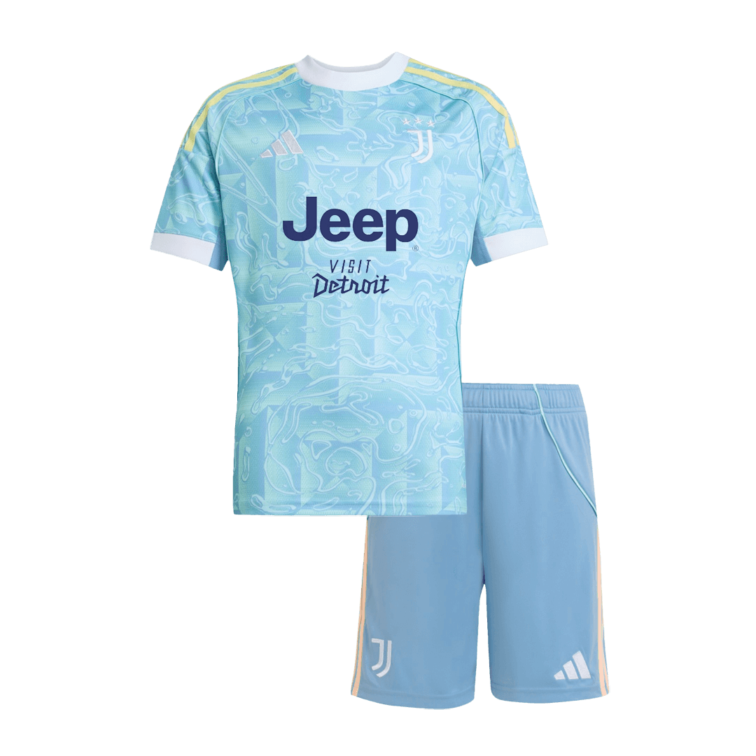 Kid's Juventus Away Soccer Jersey 2025/26