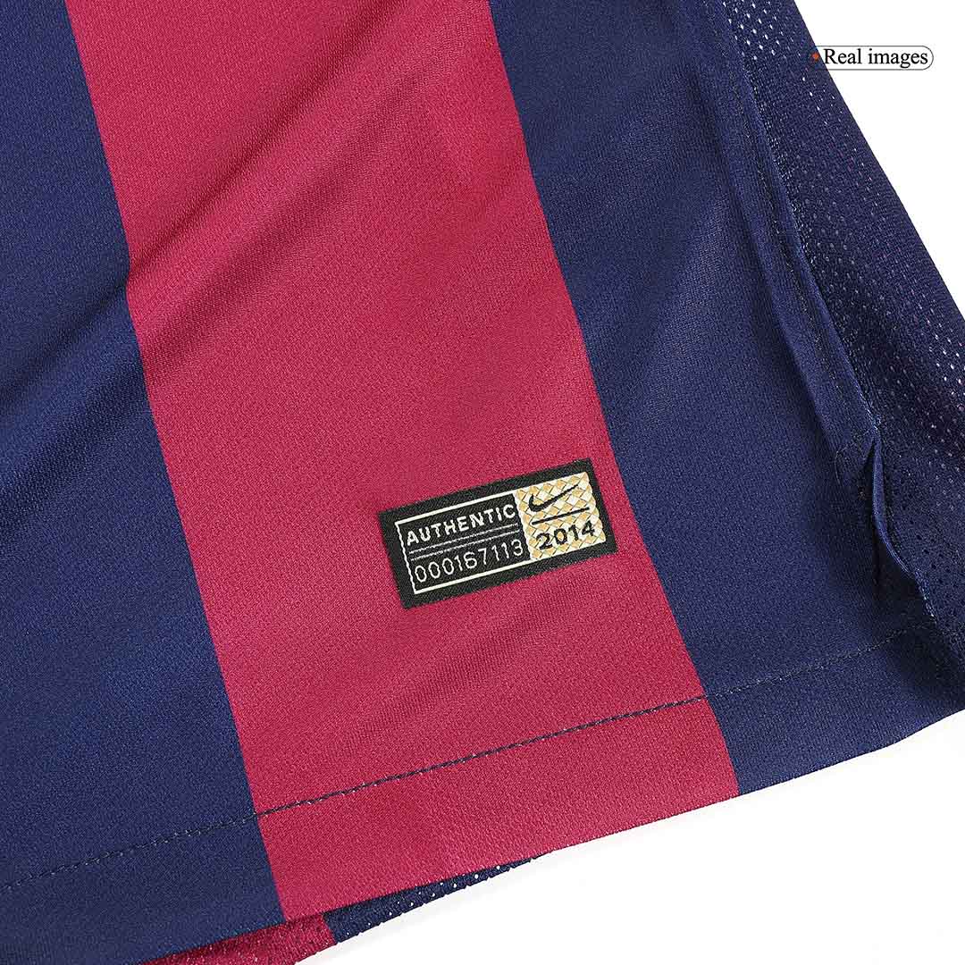 Retro MESSI #10 2014/15 Barcelona Home Soccer Jersey - Image 8