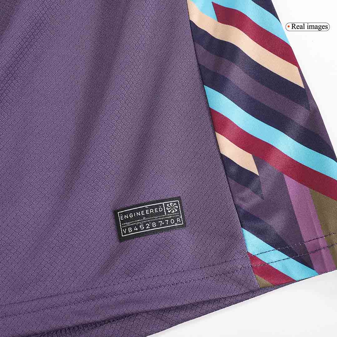 Kid's England Away Soccer Jersey Kit(Jersey+Shorts) Euro 2024 - Image 10