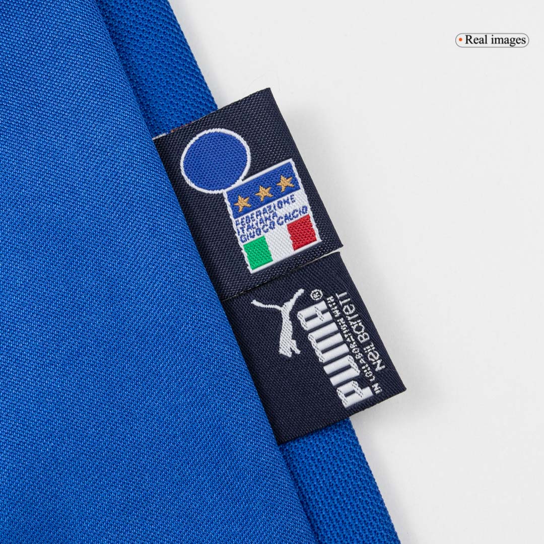 Retro 2004 Italy Home Soccer Jersey - Image 9