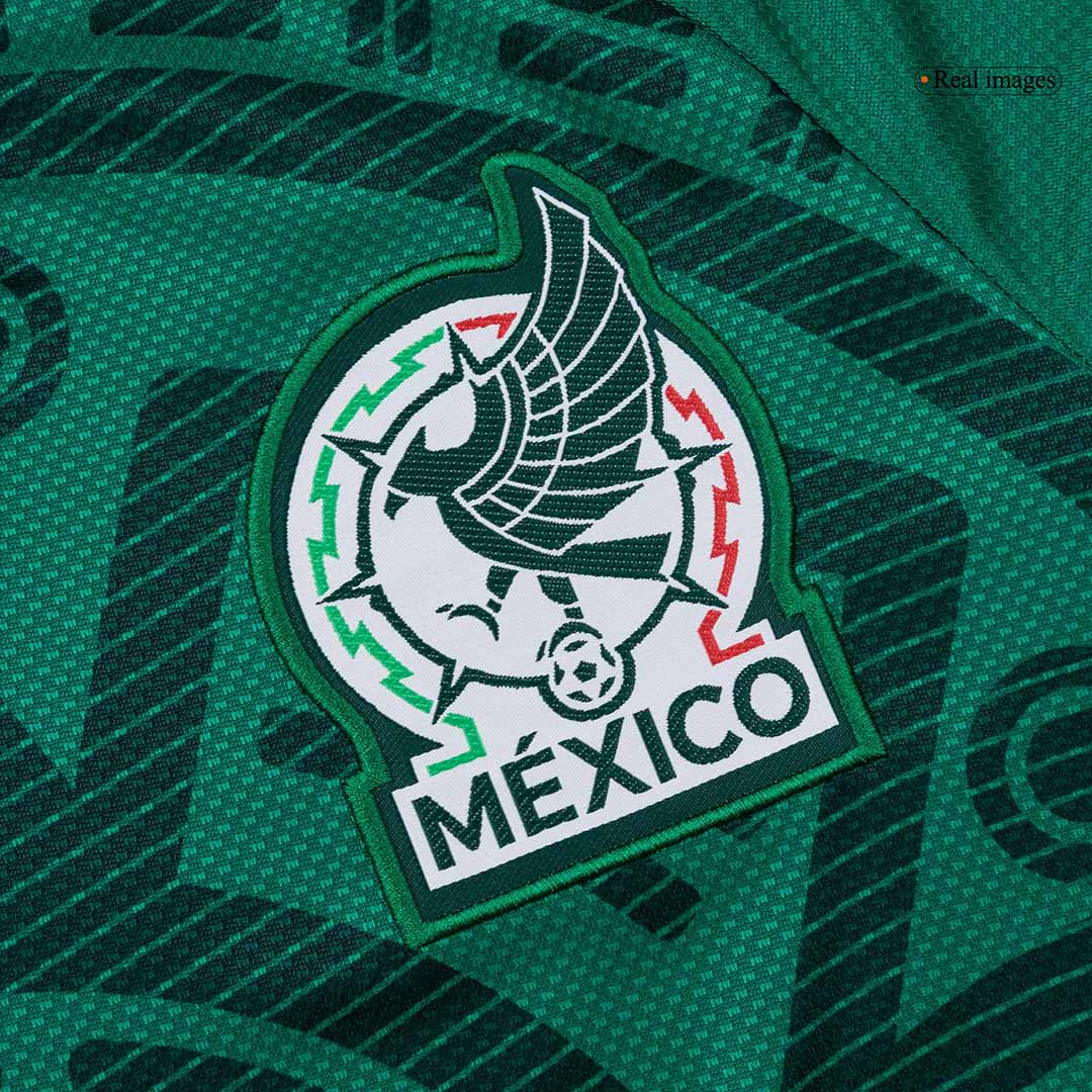 Mexico Home Long Sleeve Soccer Jersey 2026 - Image 6