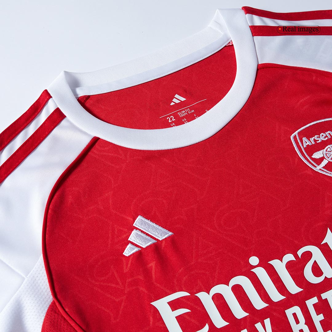 Kid's Arsenal Home Soccer Jersey Kit(Jersey+Shorts+Socks) 2025/26 - Image 7