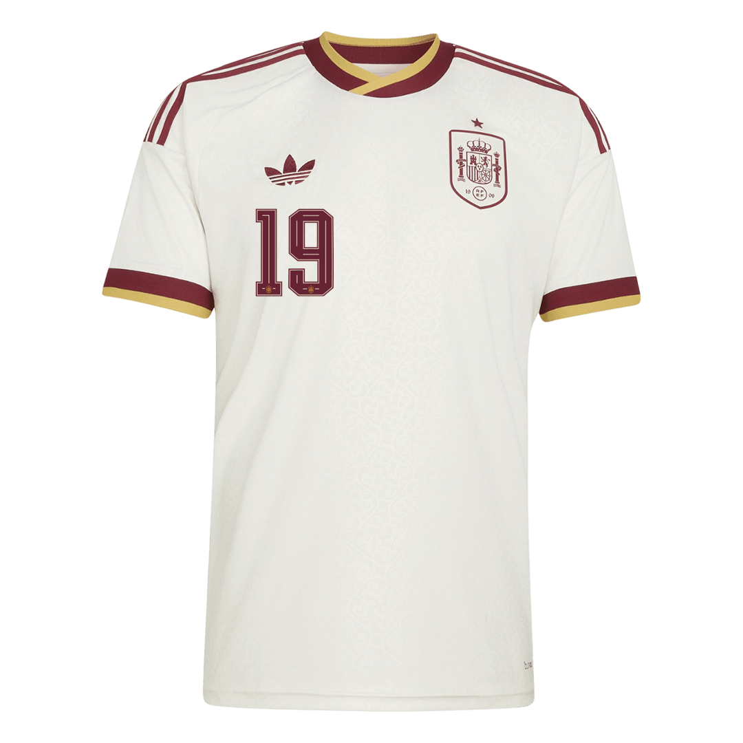 LAMINE YAMAL #19 Spain Away Soccer Jersey 2026 - Image 2