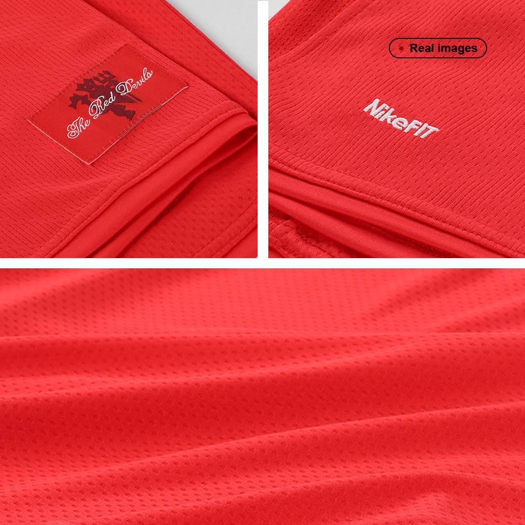 Retro RONALDO #7 2007/08 Manchester United Home Soccer Jersey - Image 6