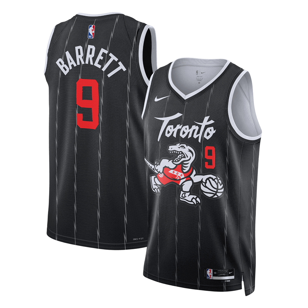 Toronto Raptors BARRETT #9 Swingman NBA Jersey - City Edition