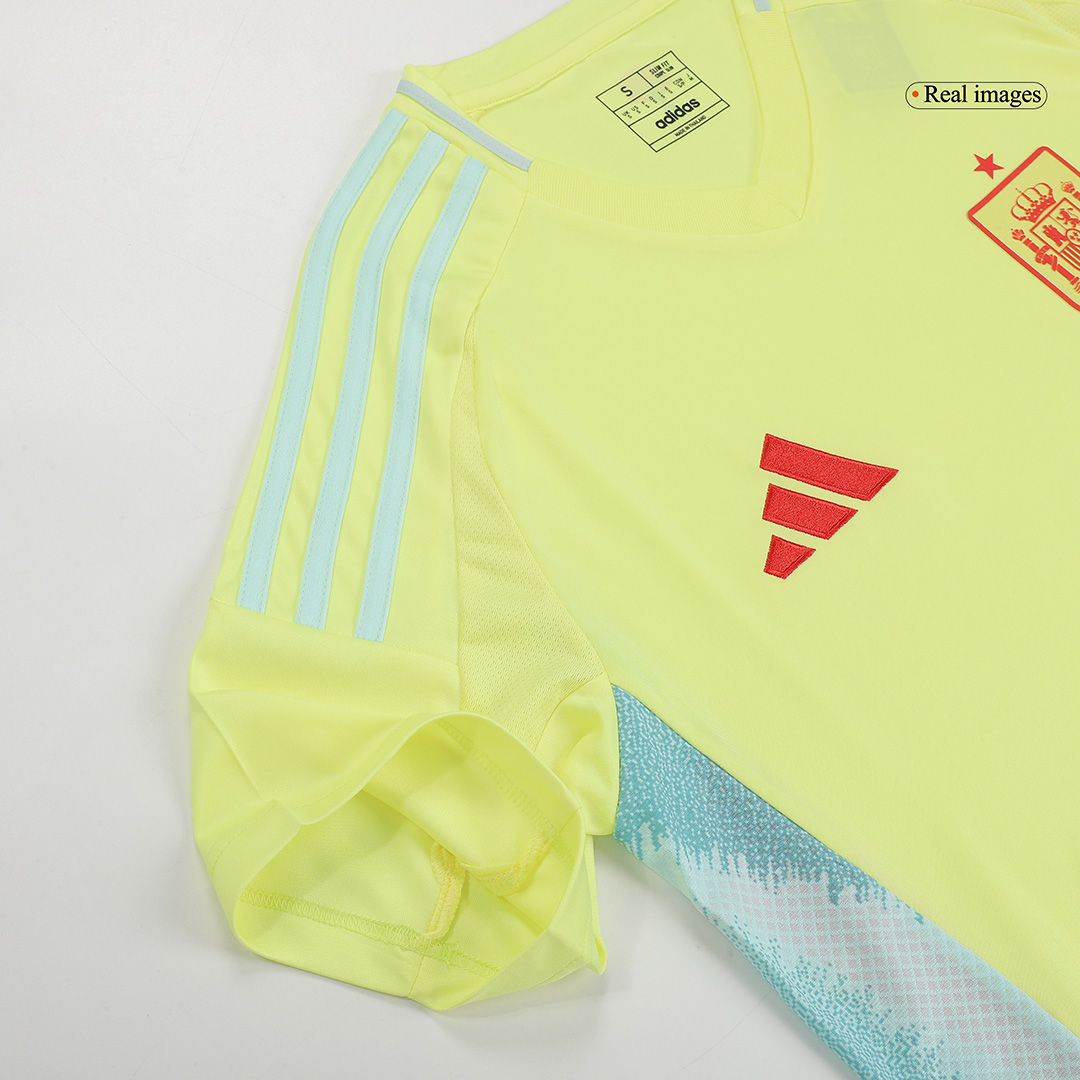 Spain Away Soccer Jersey Euro 2024 - Image 9