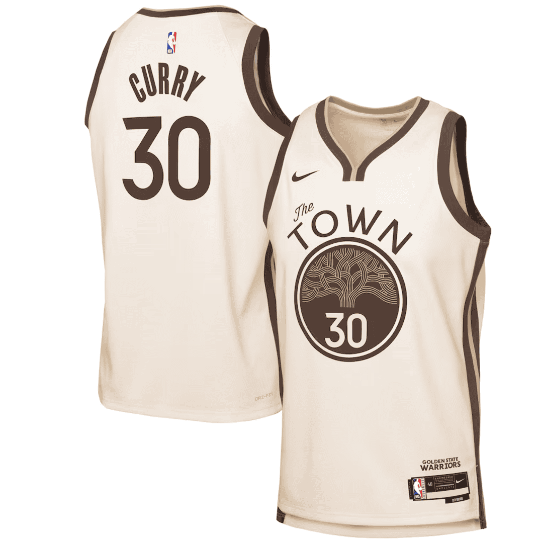Golden State Warriors CURRY #30 Swingman NBA Jersey - City Edition
