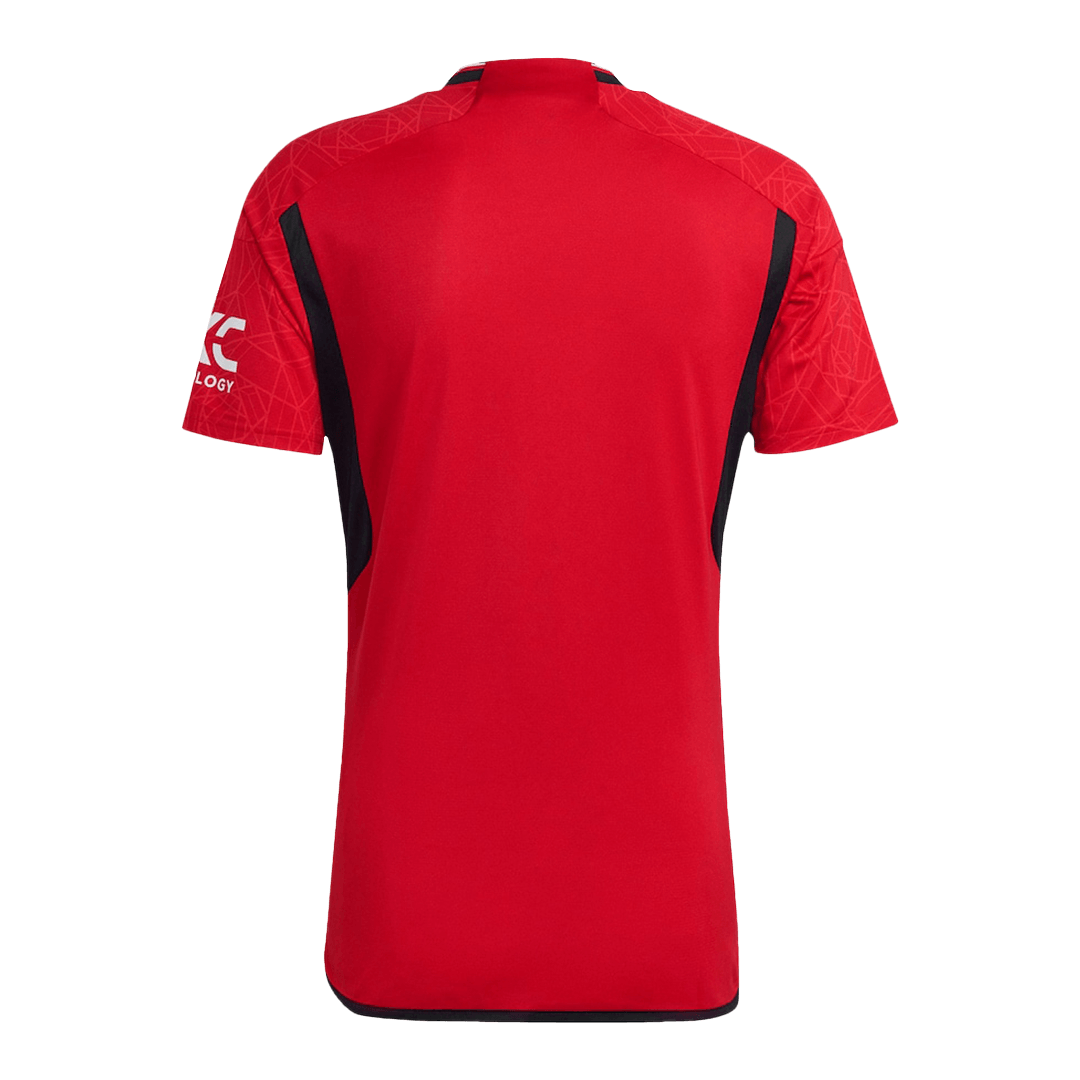MOUNT #7 Manchester United Home Soccer Jersey 2023/24 -UCL - Image 3