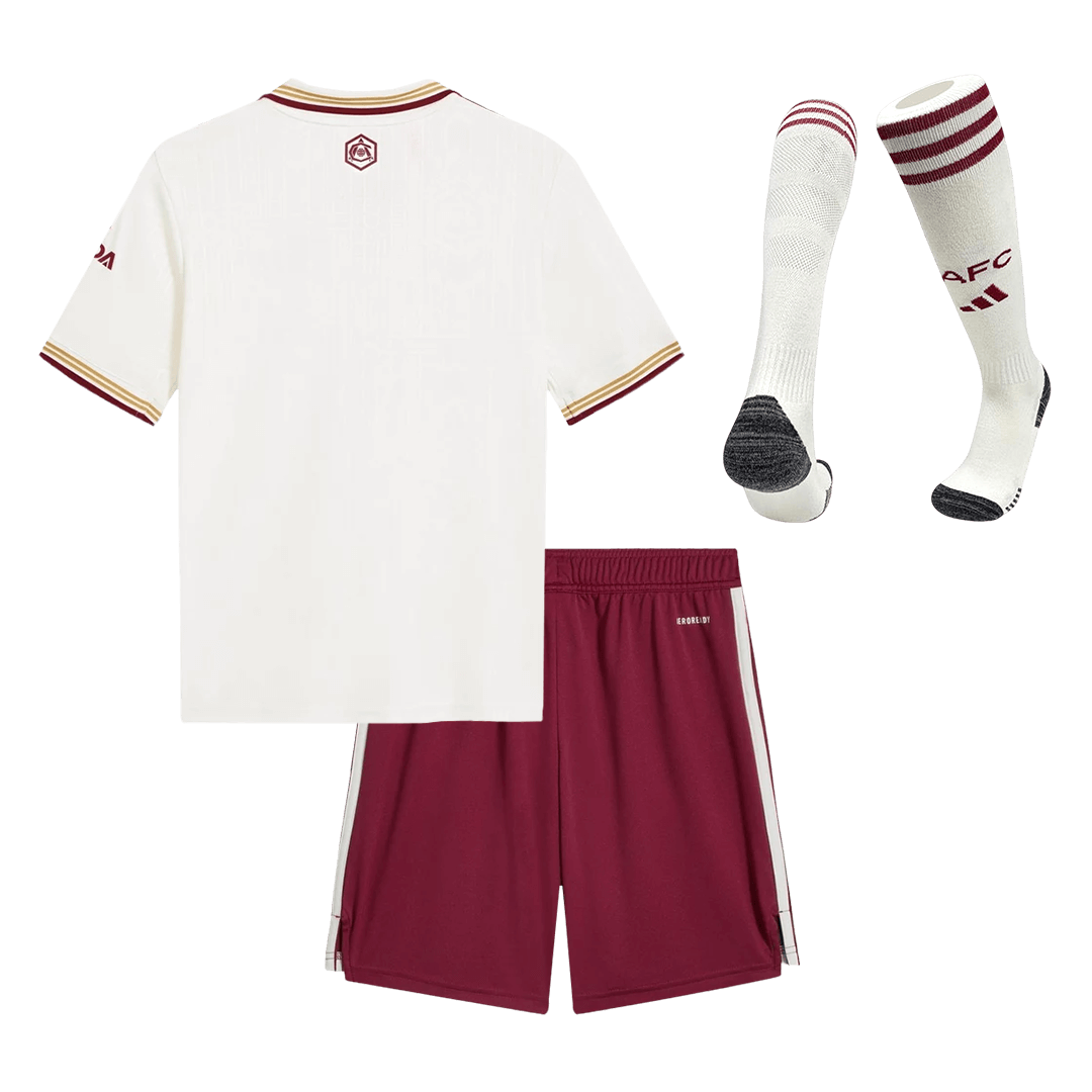 Kid's Arsenal Third Away Soccer Jersey Kit(Jersey+Shorts+Socks) 2025/26 - Image 2