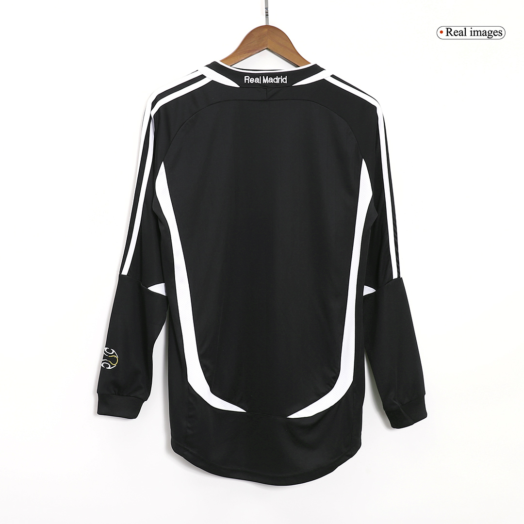 Retro 2006/07 Real Madrid Away Long Sleeve Soccer Jersey - Image 2