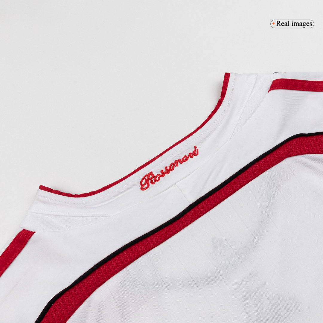 Retro 2006/07 AC Milan Away Long Sleeve Soccer Jersey - Image 10