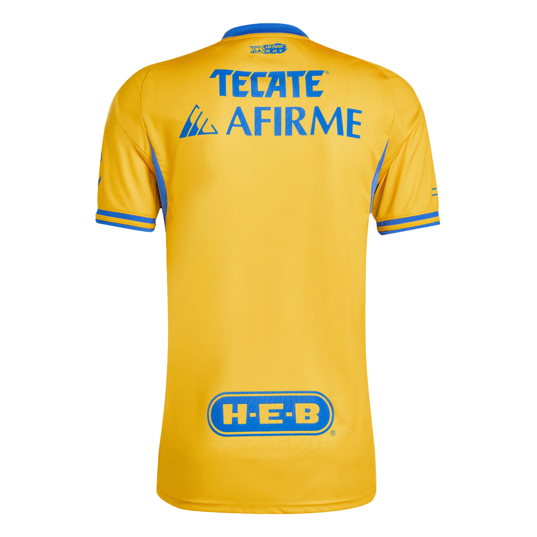 Tigres UANL Home Soccer Jersey 2025/26 - Image 2