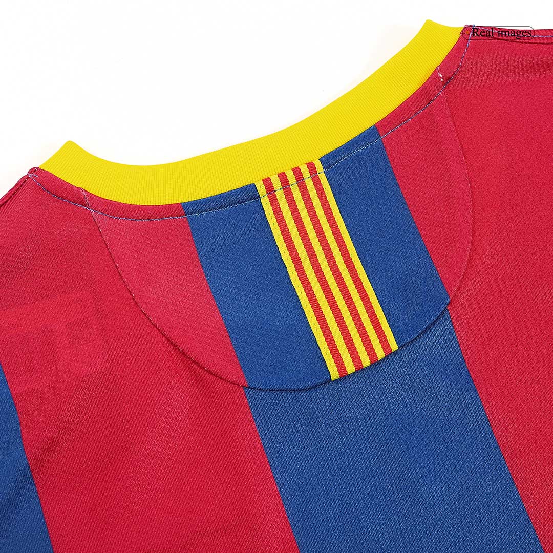 Retro MESSI #10 2010/11 Barcelona Home Soccer Jersey - Image 9