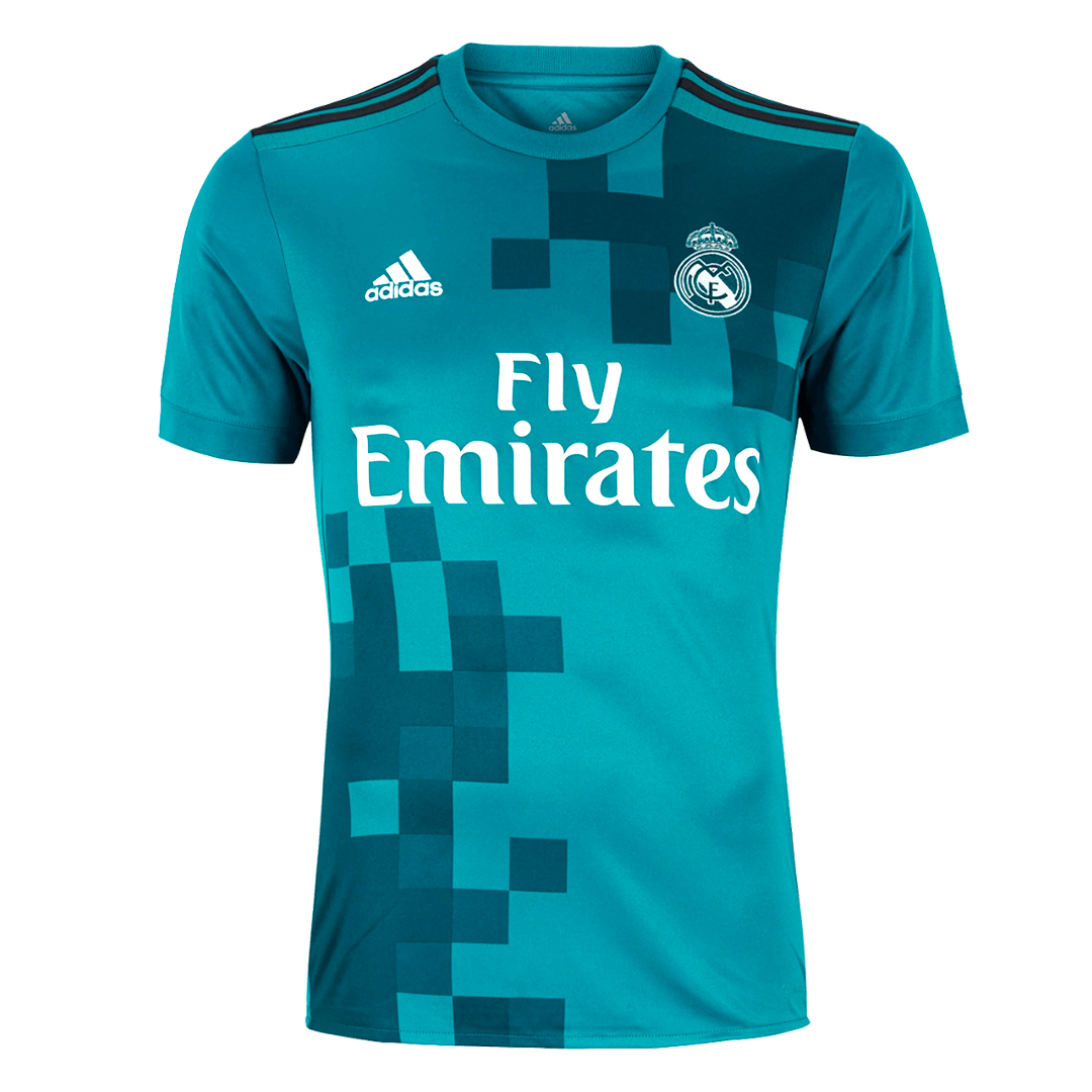 Retro 2017/18 Real Madrid Third Away Soccer Jersey - Image 3