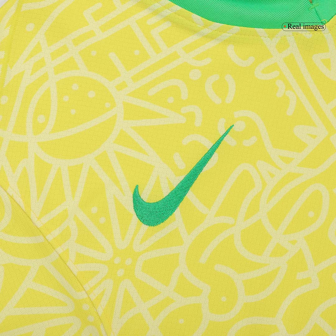 Brazil Home Soccer Jersey Copa America 2024 - Image 9