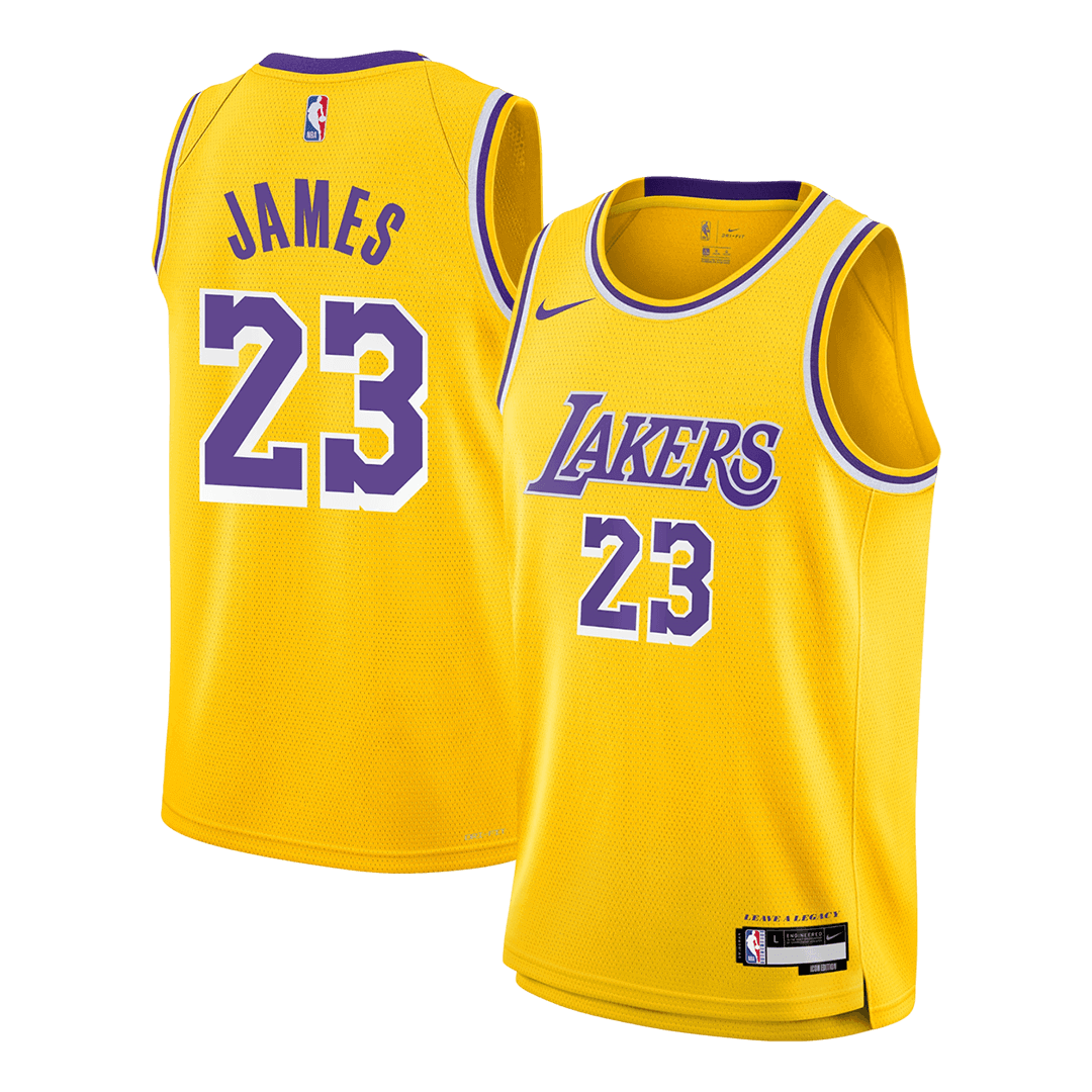 Los Angeles Lakers JAMES #23 2025/26 Swingman NBA Jersey - Icon Edition