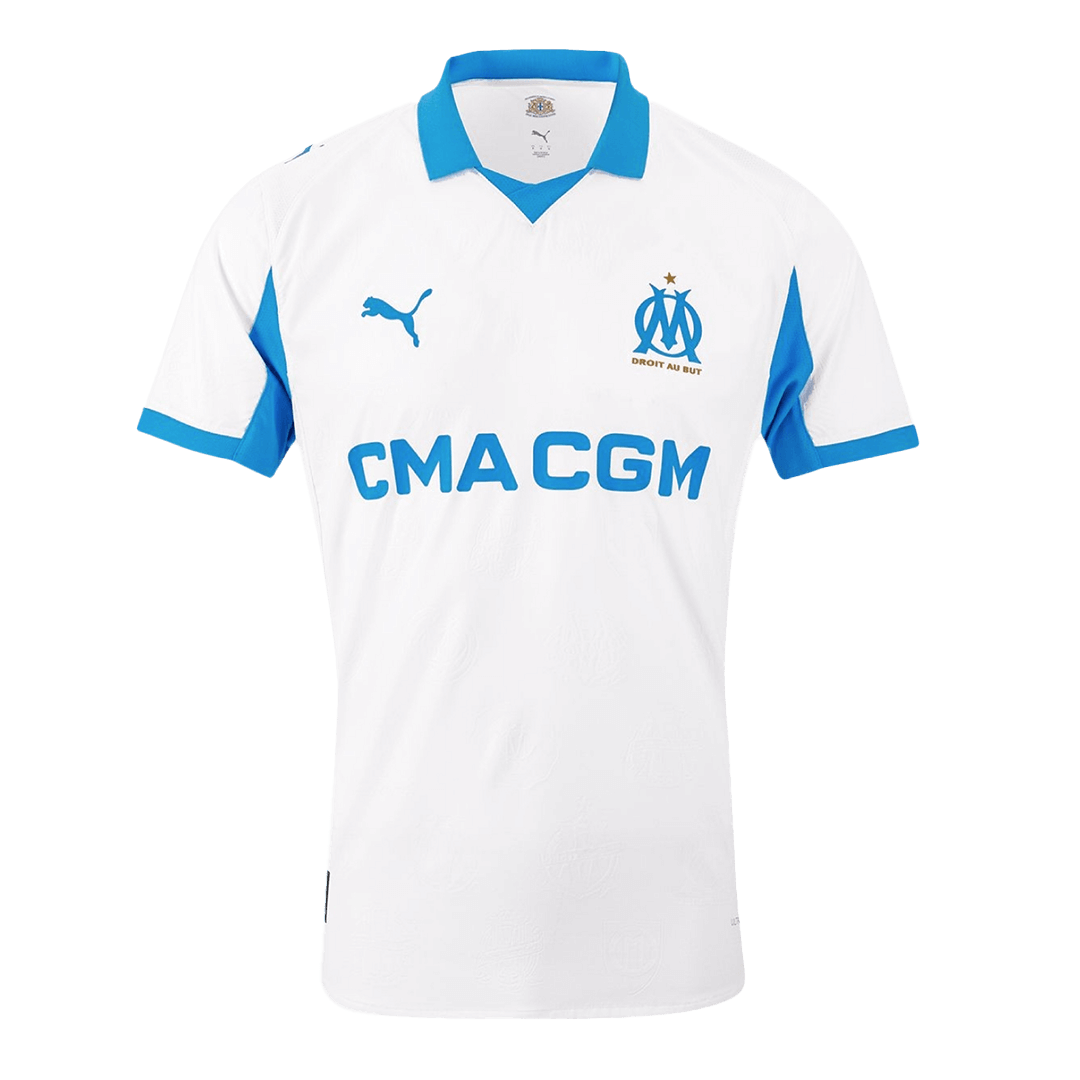 Authentic Marseille Home Soccer Jersey 2025/26