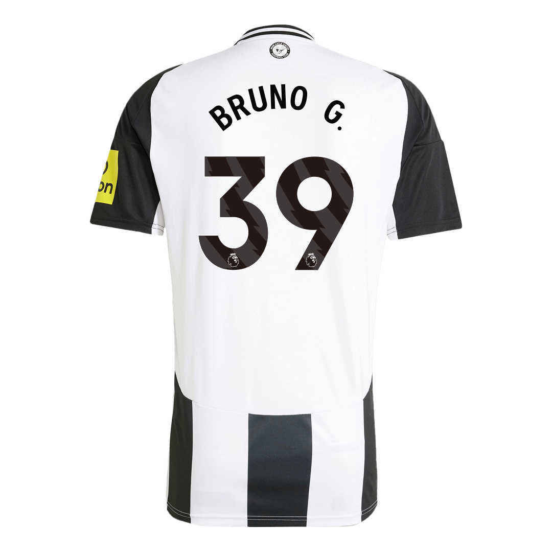 BRUNO G. #39 Newcastle United Home Soccer Jersey 2024/25 - Image 3