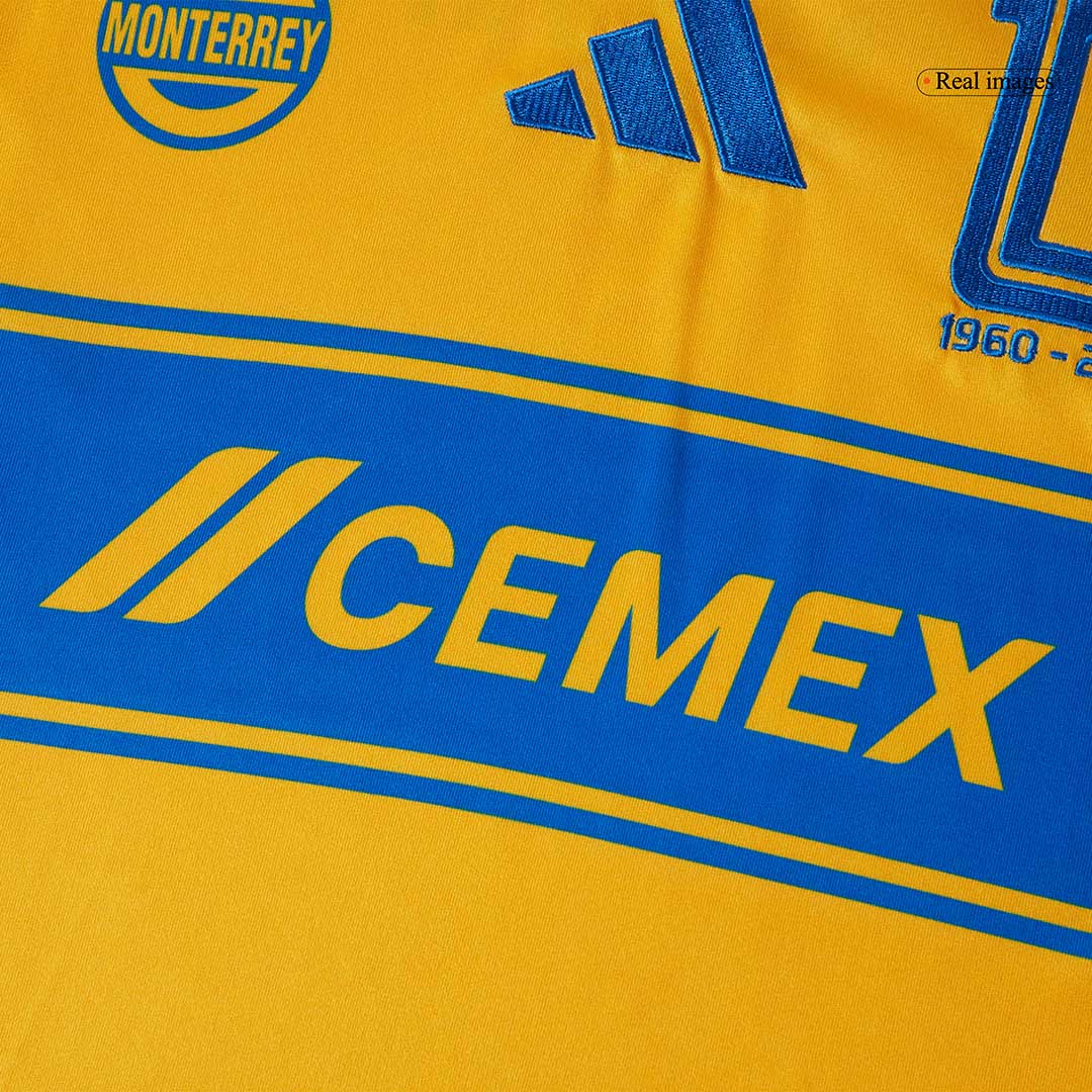 Tigres UANL Home Soccer Jersey 2025/26 - Image 11