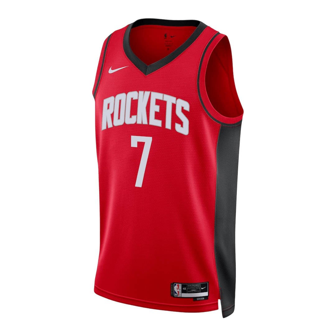 Houston Rockets Durant #7 Swingman NBA Jersey - Icon Edition - Image 2