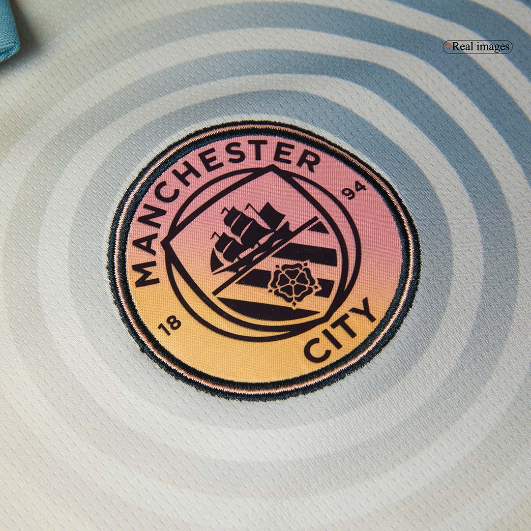 HAALAND #9 Manchester City Fourth Away Soccer Jersey 2024/25 - Image 3