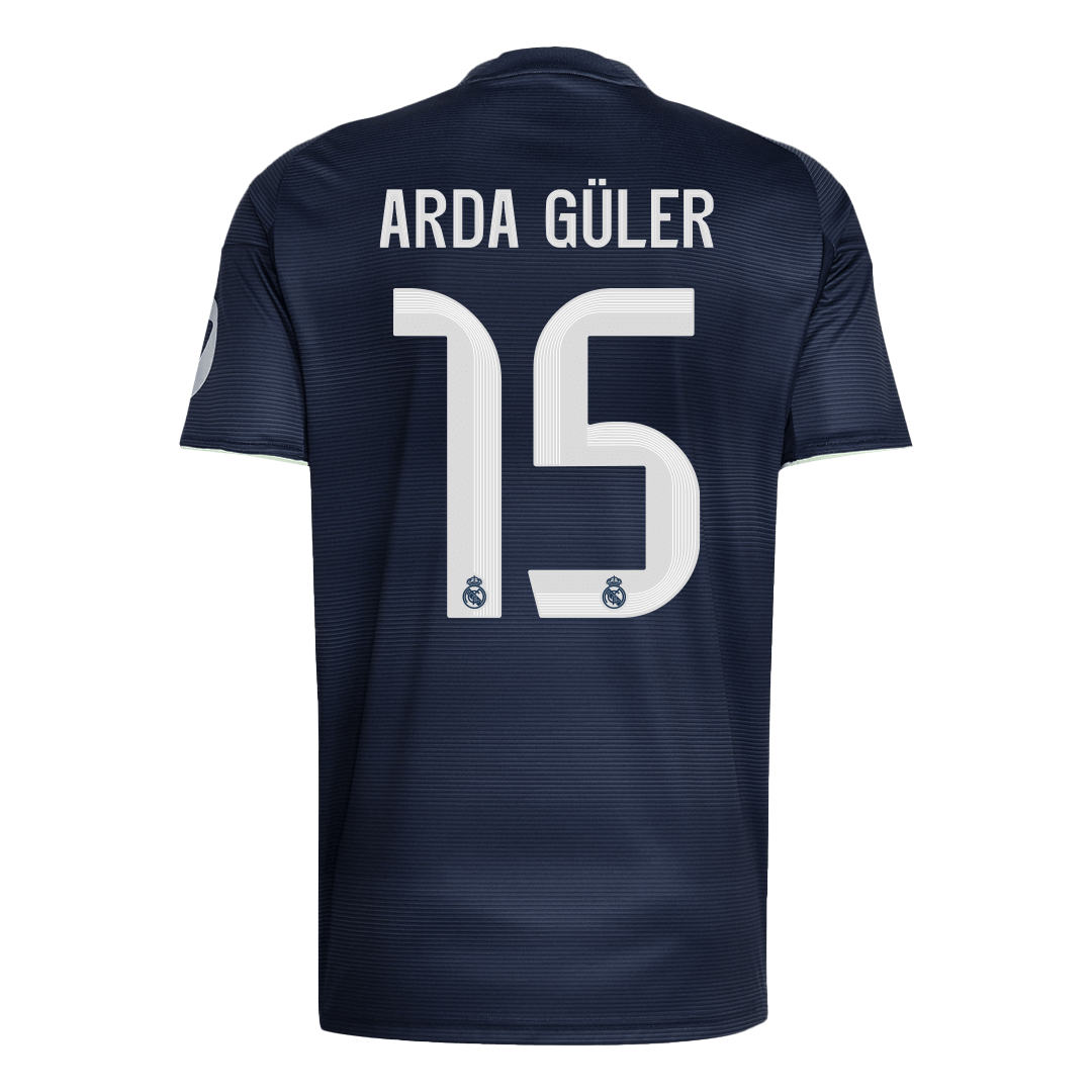 ARDA GÜLER #15 Real Madrid Away Soccer Jersey 2025/26 - Image 2