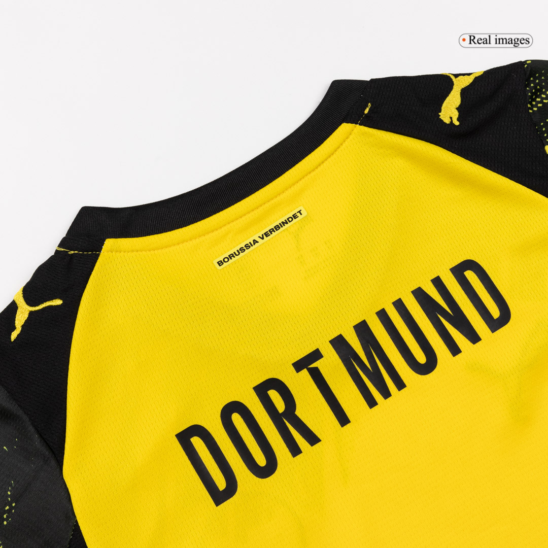 Kid's Borussia Dortmund Home Soccer Jersey Kit(Jersey+Shorts+Socks) 2025/26 - Image 11