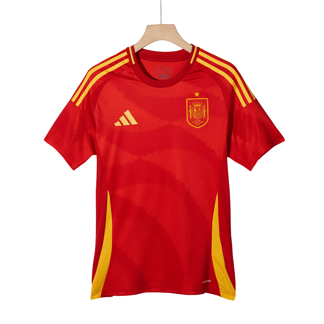 Spain Home Soccer Jersey Euro 2024 - Image 4