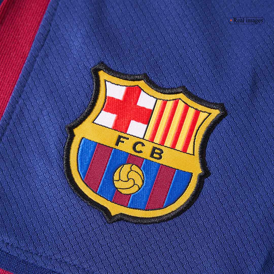 Barcelona Home Soccer Jersey Kit(Jersey+Shorts+Socks) 2025/26 - Image 13