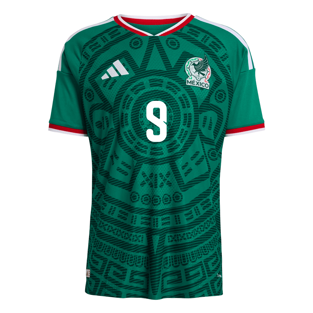Raúl #9 Mexico Home Soccer Jersey 2026 Player Version - Image 2