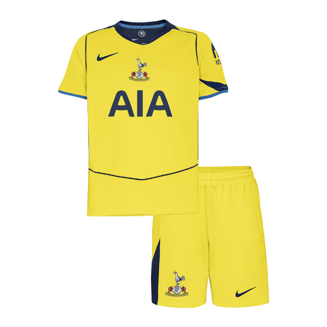 Kid's Tottenham Hotspur Third Away Soccer Jersey Kit(Jersey+Shorts) 2025/26