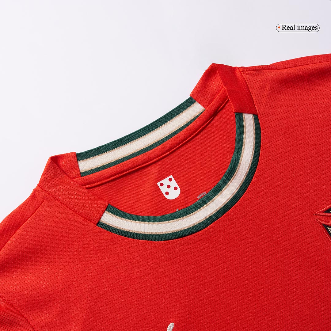 Women's RONALDO #7 Portugal Home Soccer Jersey 2025 - Image 7