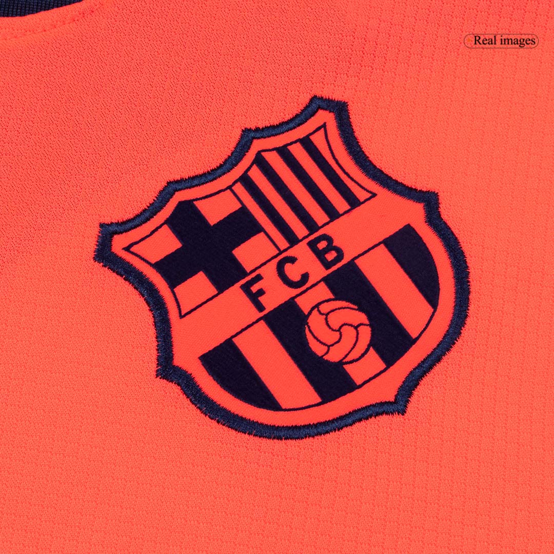 Barcelona Third Away Long Sleeve Soccer Jersey 2025/26 - Image 4