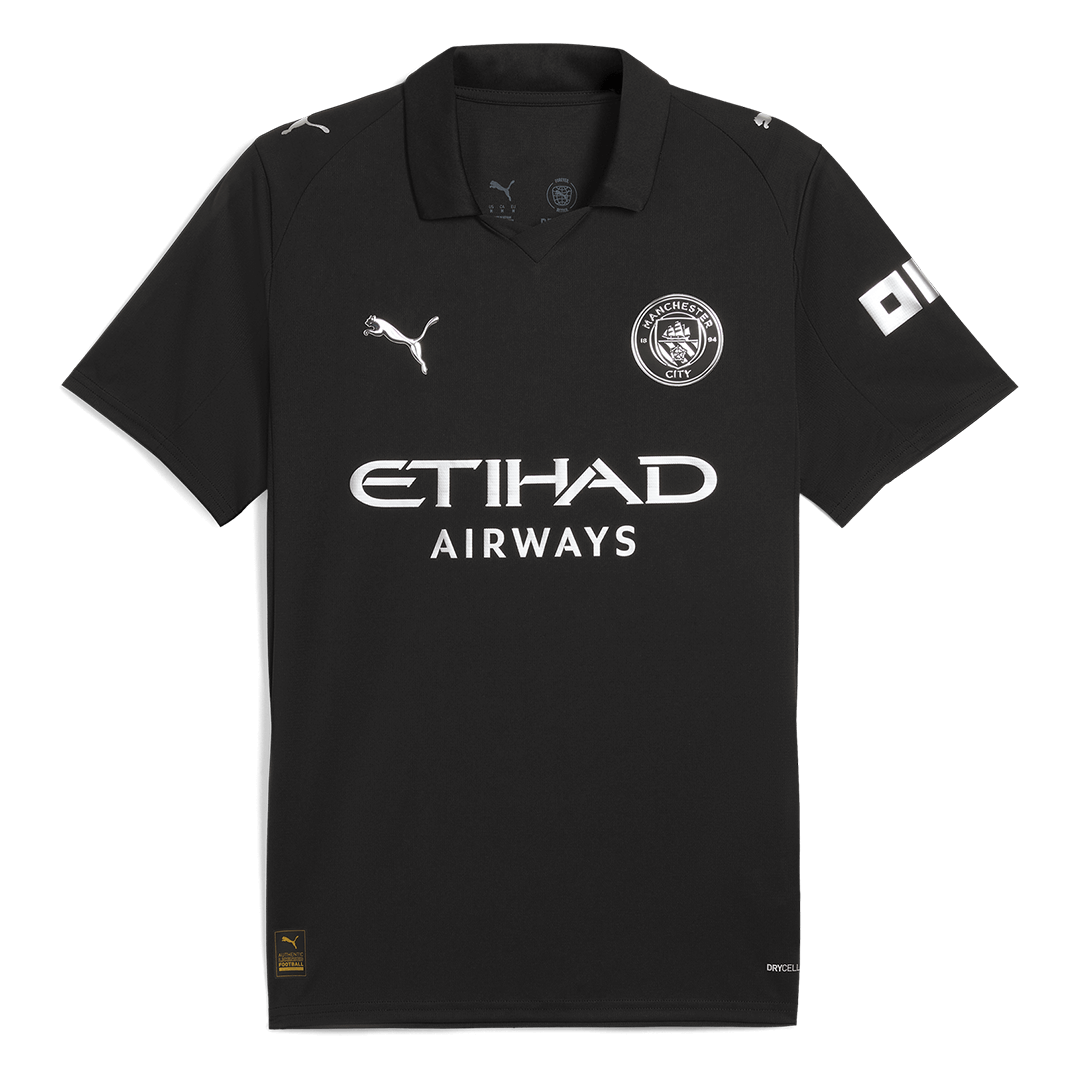 RODRIGO #16 Manchester City Away Soccer Jersey 2025/26 - Image 2