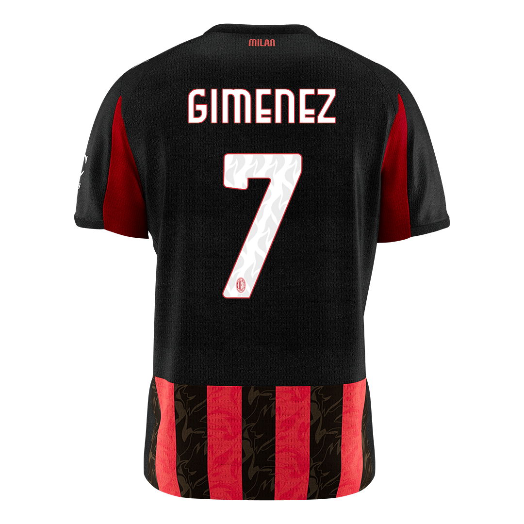 GIMENEZ #7 AC Milan
Home Soccer Jersey 2025/26 - Image 2