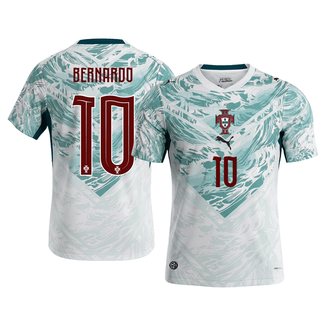 BERNARDO #10 Portugal Away Soccer Jersey 2026