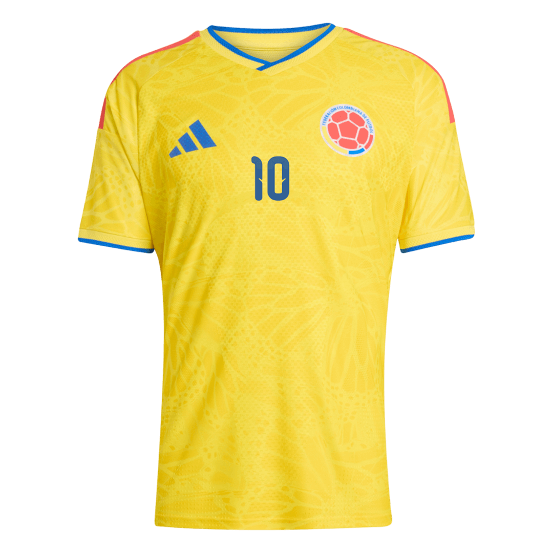 JAMES #10 Colombia Home Soccer Jersey 2026 Player Version - Image 2